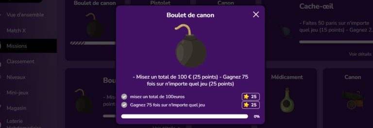 Majestic Slots Casino défis