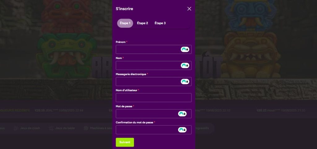 Majestic Slots Casino inscription