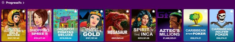 Majestic Slots Casino Jackpots
